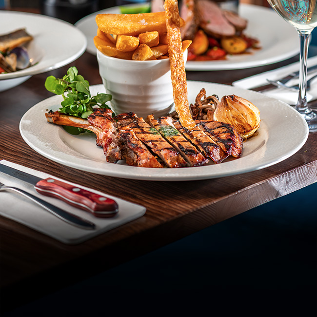 A La Carte menu at Ashton