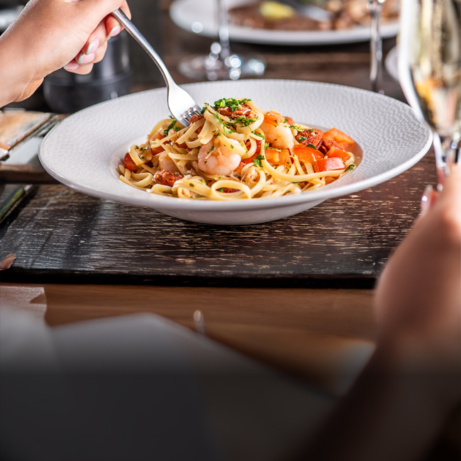 Dessert menu at Ashton