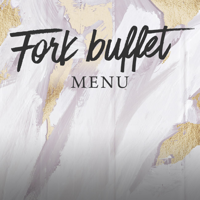 Fork buffet menu at Ashton